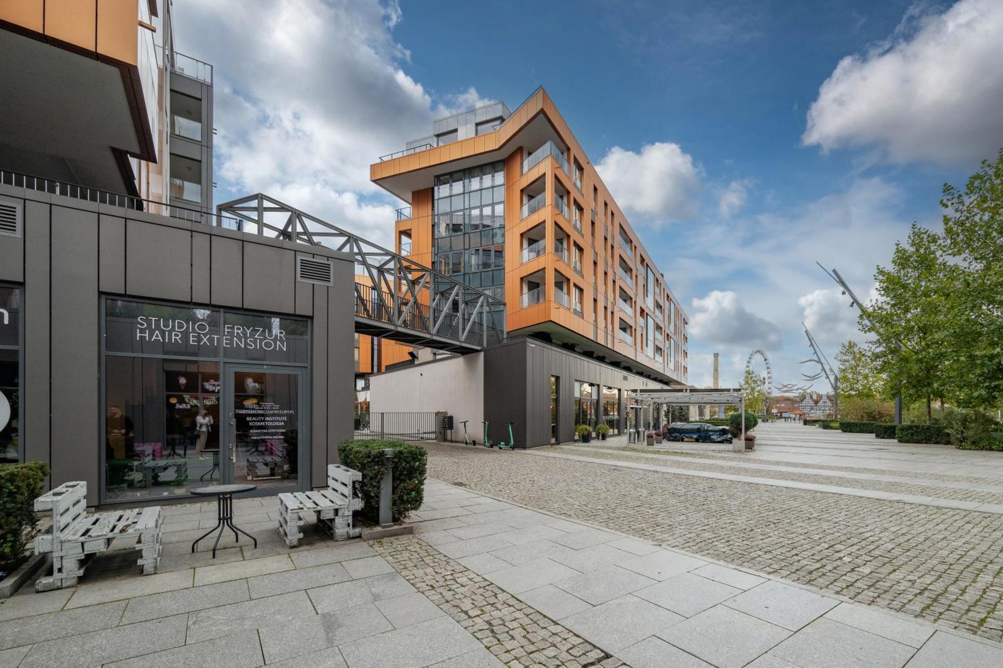 Apartment Brabank Riverside Stara Stocznia Premium Sauna & Gym Gdansk Exterior photo
